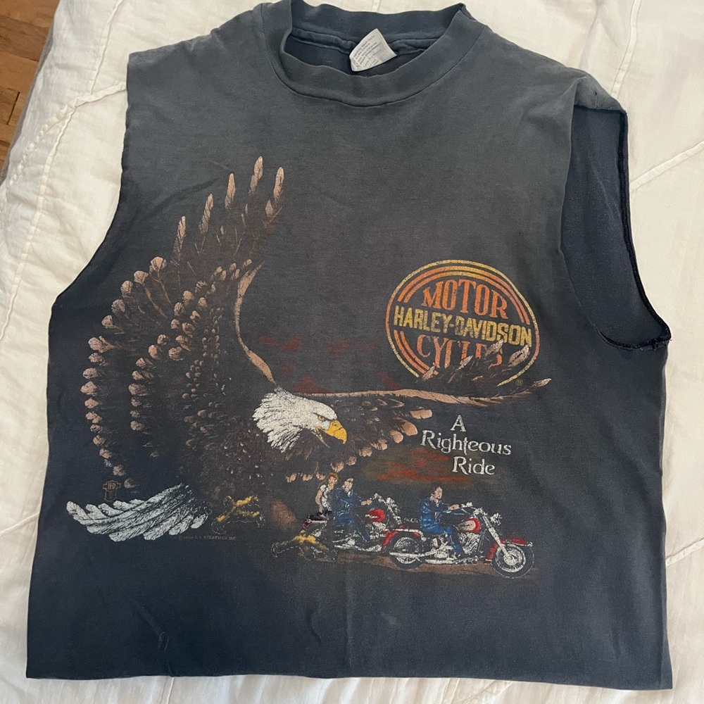 Vintage Harley Davidson Muscle T-shirt